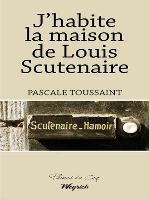cover image of J'habite la maison de Louis Scutenaire